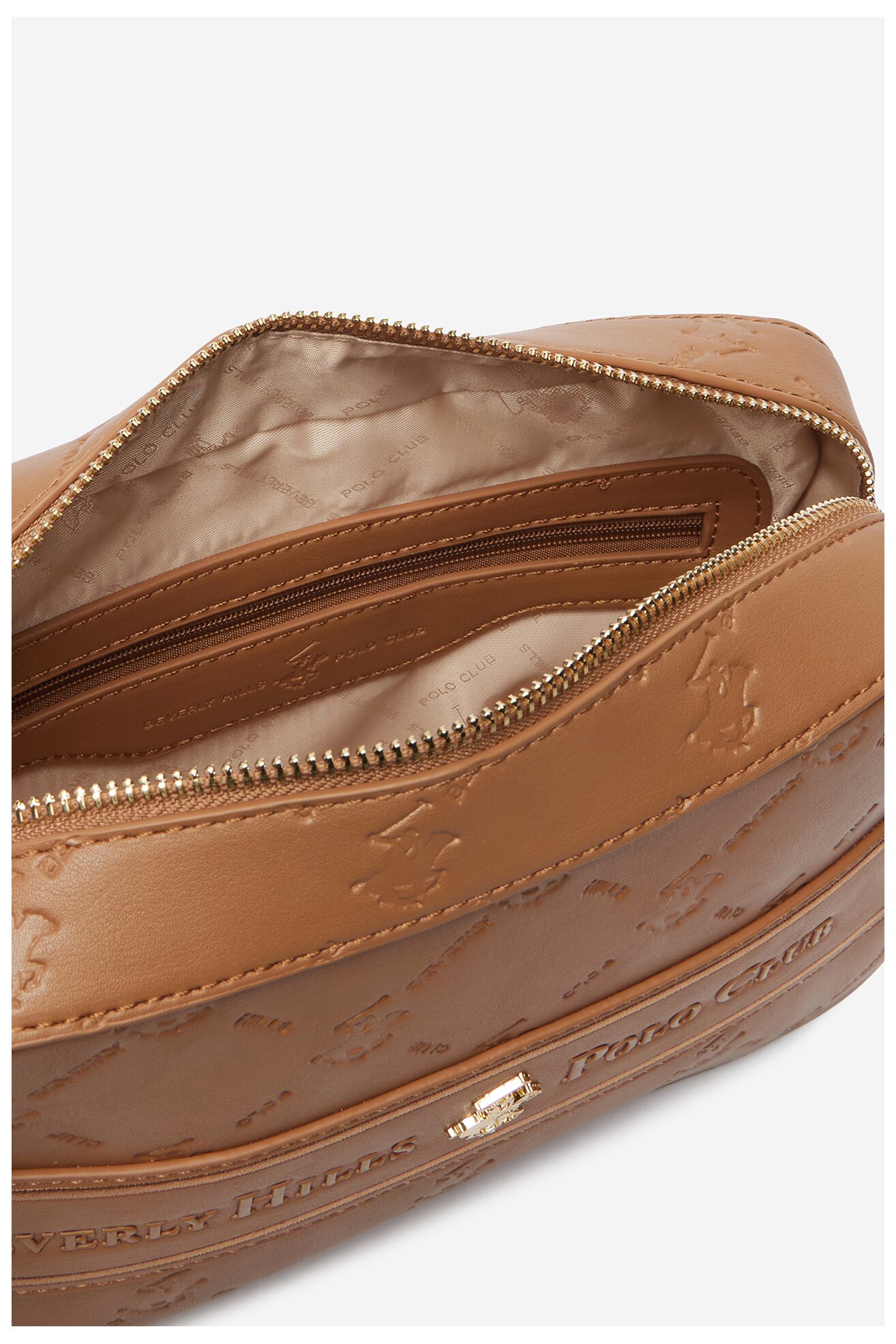 Torebka Beverly Hills Polo Club EO-BHPC-L-013-09 Camel