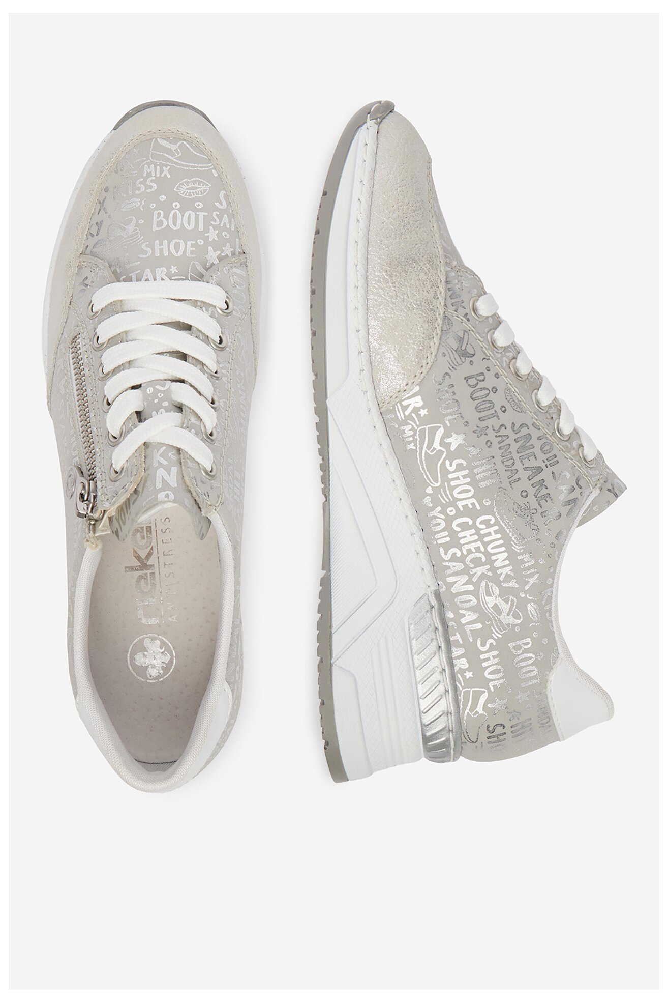 Сникърси Rieker CEO-N4316-90 СРЕБРИСТ