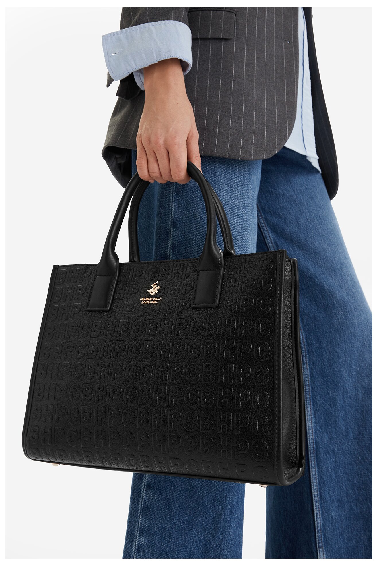 Torebka Beverly Hills Polo Club EO-BHPC-S-002-09 Czarny