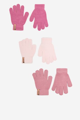 Рукавички Дитячі Beverly Hills Polo Club CEO-ACCCS-BHPC-03(3-PACK) РОЖЕВИЙ