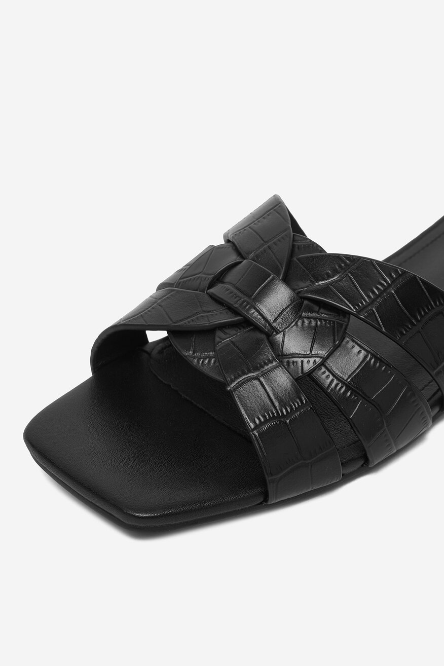 
                Gino Rossi - Klapki skórzane - 5907964052067