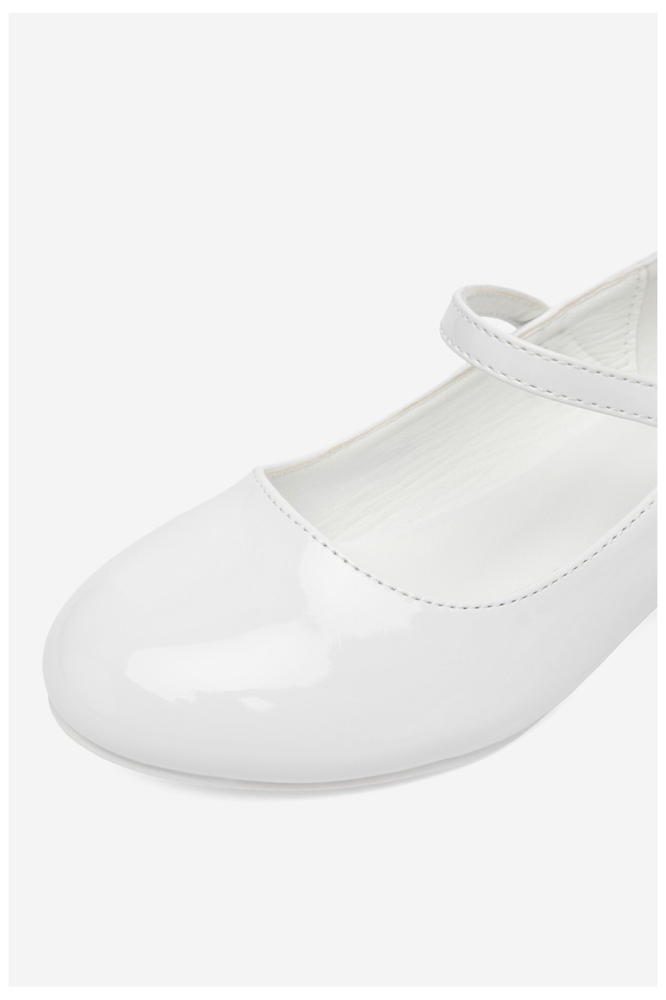 Baleriny Jenny CEO-CM250408-18A Biały
