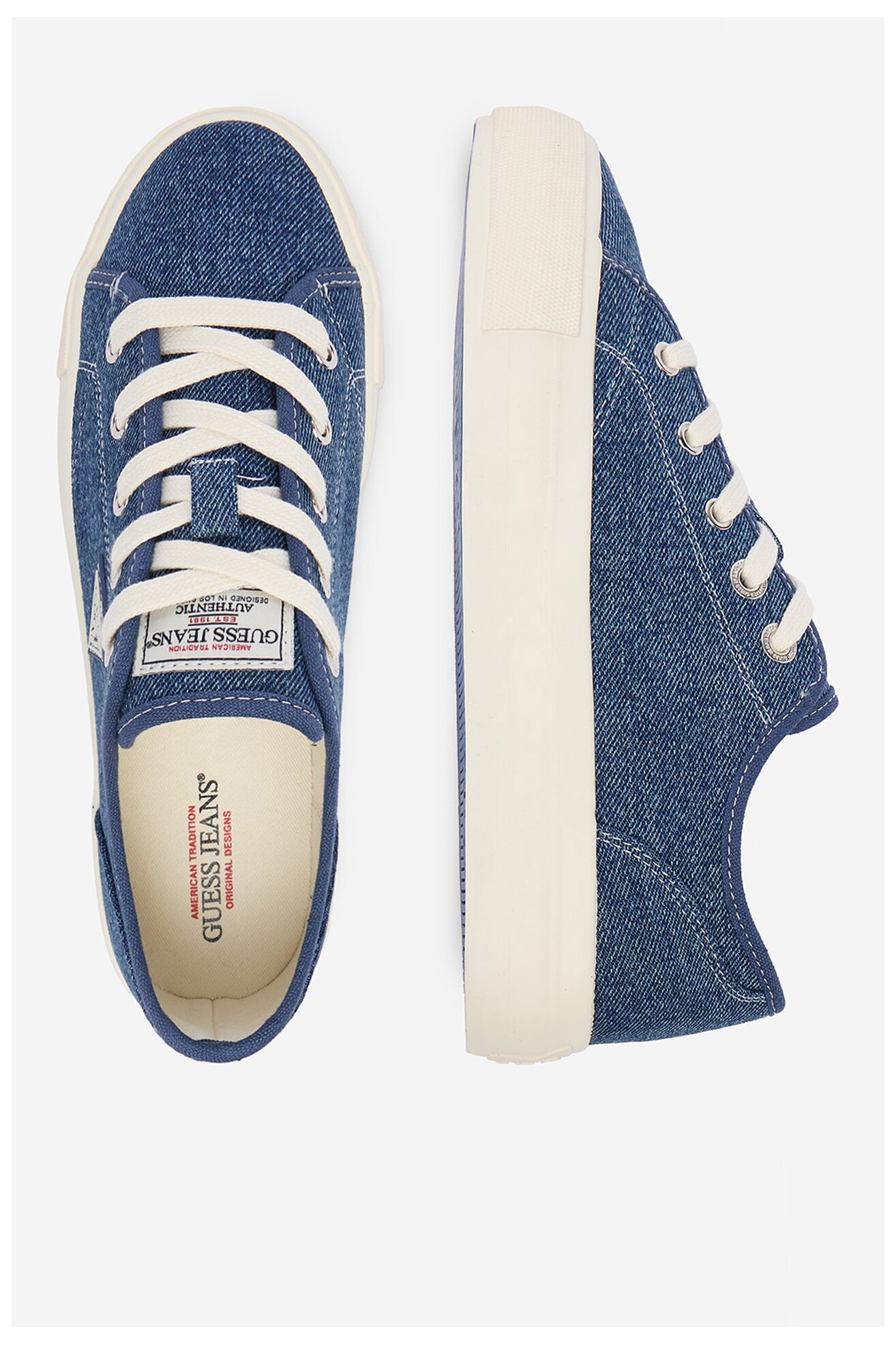 Trampki GUESS JEANS CWBEO-GJ202505162 Jeansowy ciemny