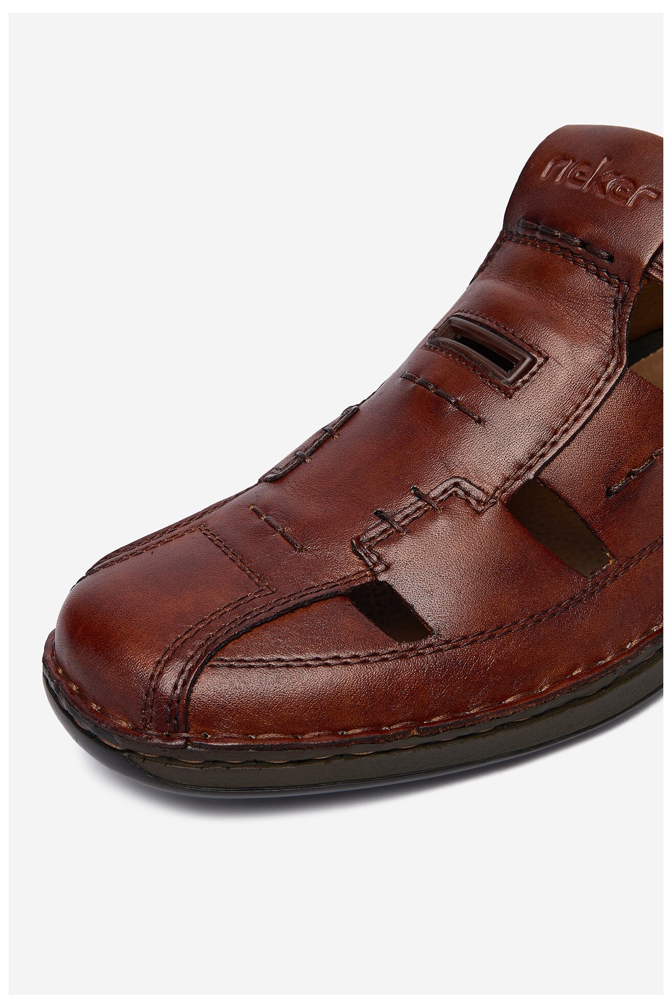 Sandały Rieker CEO-05284-24 Brązowy