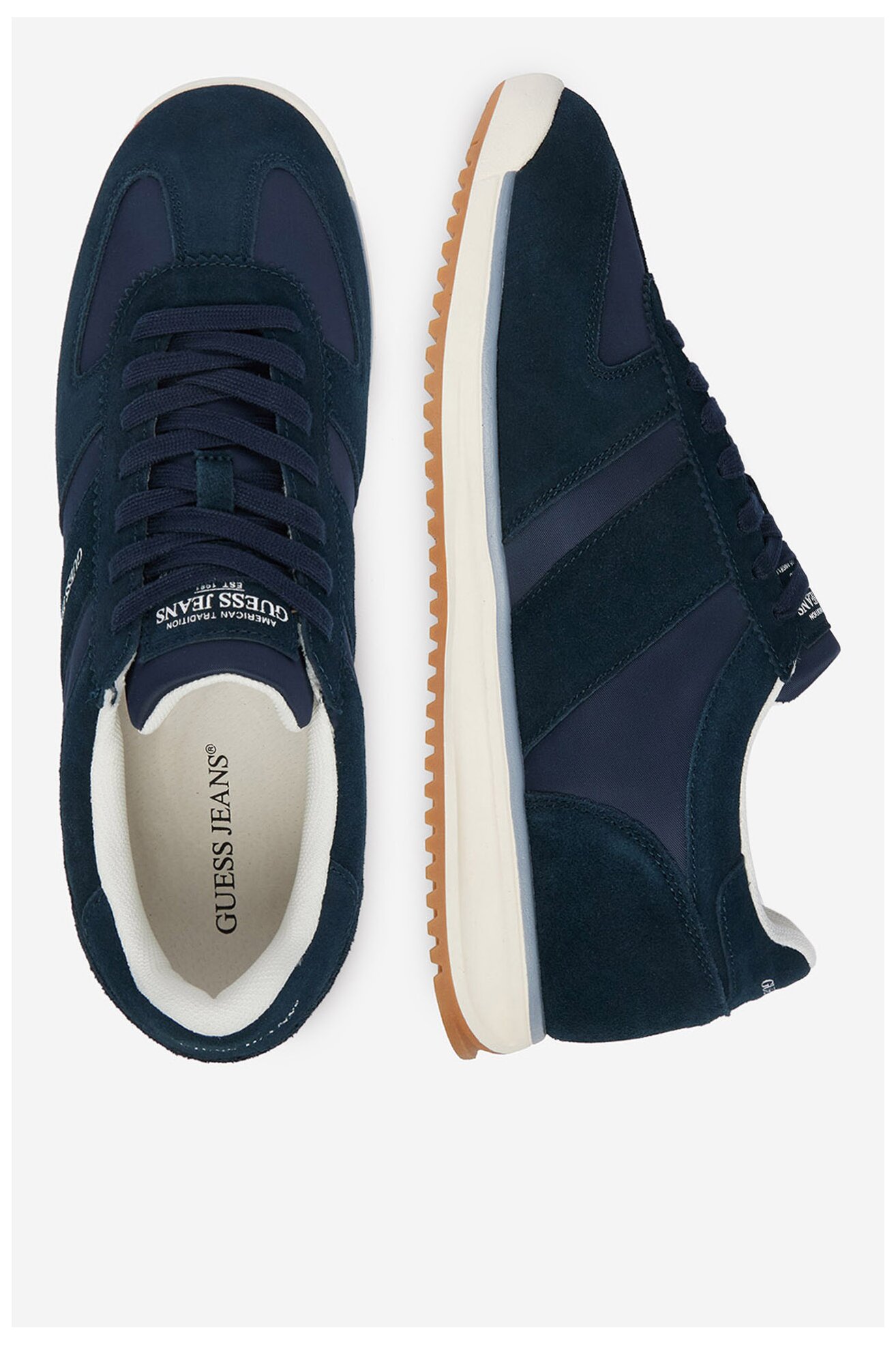 Кросівки GUESS JEANS EO-DELAND-01 WE ТЕМНО-СИНІЙ