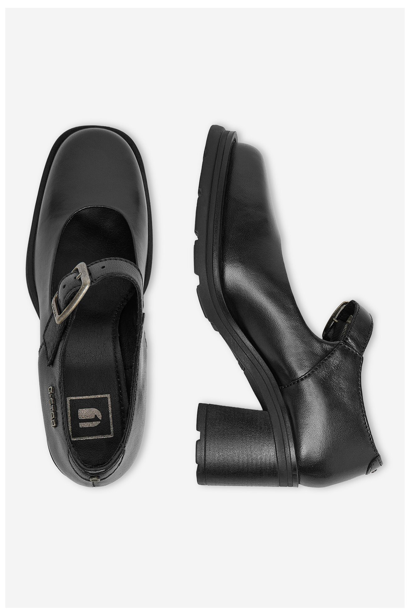 Czółenka G-STAR RAW CEO-WI34-TRUST-01 Czarny