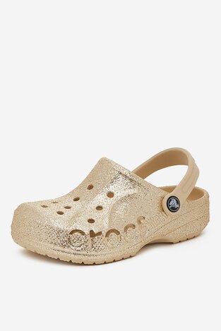 Папуче за базен Crocs C-BAYA GLITTER CLOG K 207015-11S ZLATNA