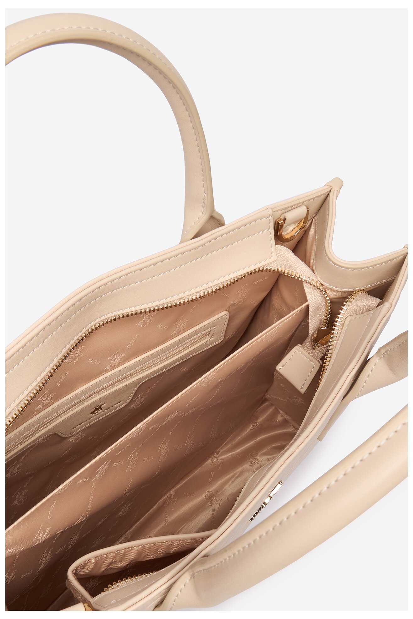 Torebka Beverly Hills Polo Club EO-BHPC-S-002-09 Ivory