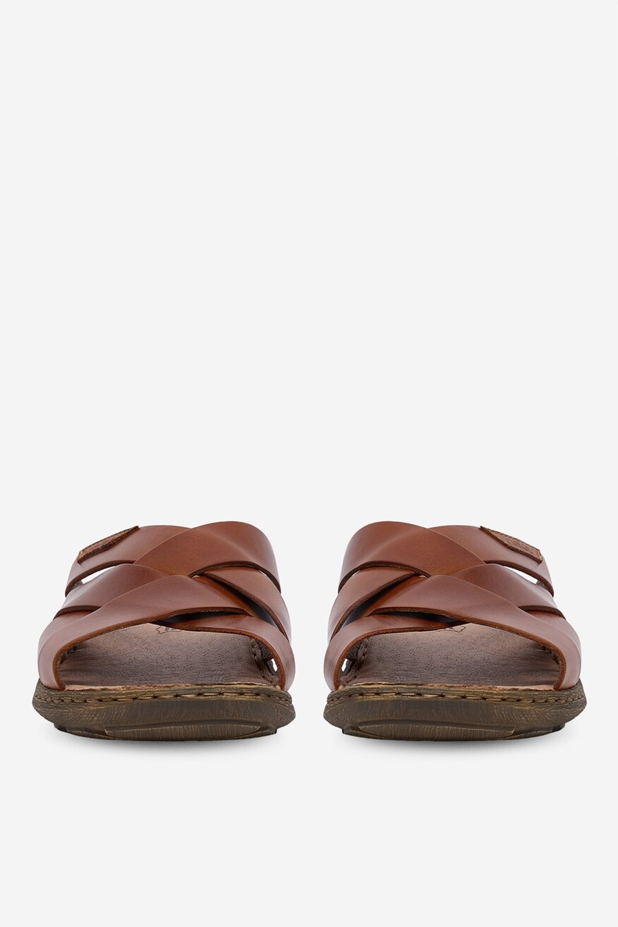 
                        Klapki Rieker CEO-22092-24 Brązowy - 5906751769461