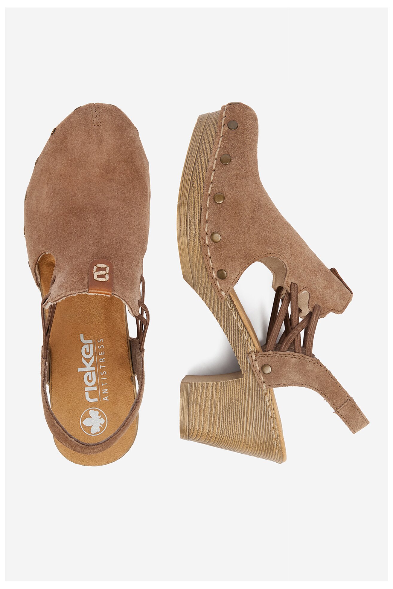 Sandały Rieker CEO-66775-24 Camel