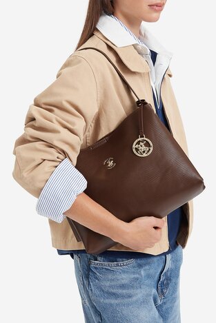 Сумка З Ремінцем Beverly Hills Polo Club CEO-BHPC-W-04-A23 КОРИЧНЕВИЙ