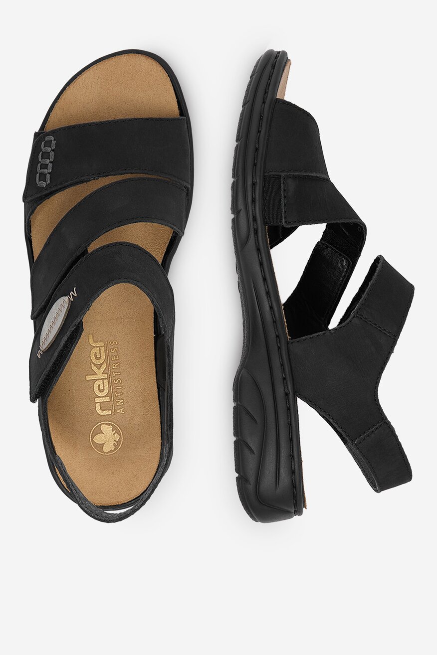 
                Rieker - Sandały skórzane - 5906751763032