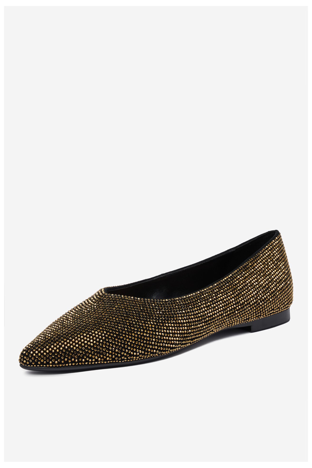 Baleriny EVA MINGE EO-NAYA-LT1408-17-1 Czarny