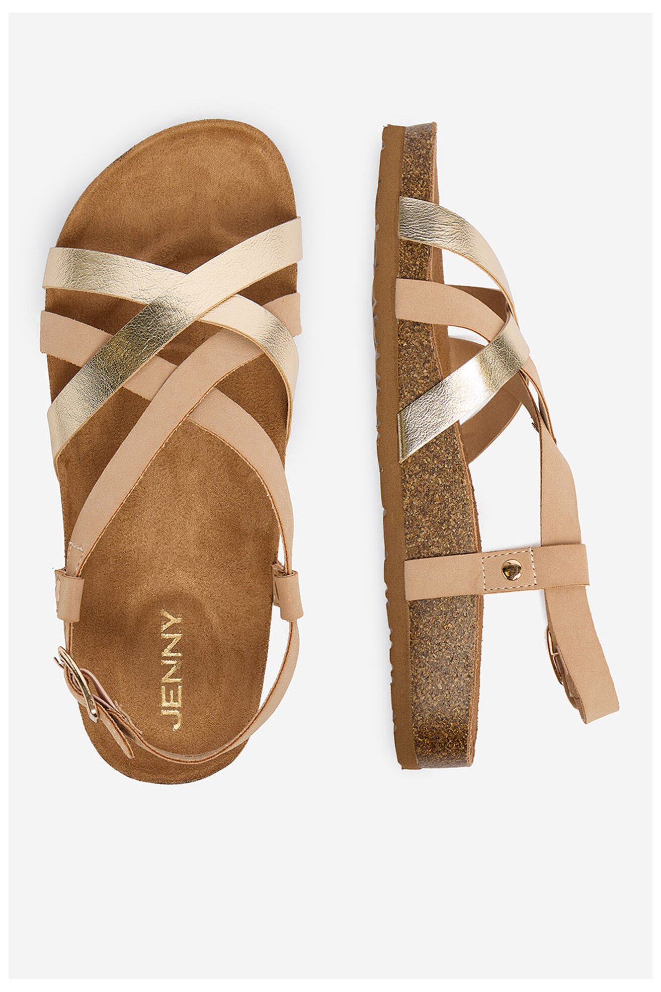 Sandały Jenny CEO-ARRANA WS20161-37 Beżowy