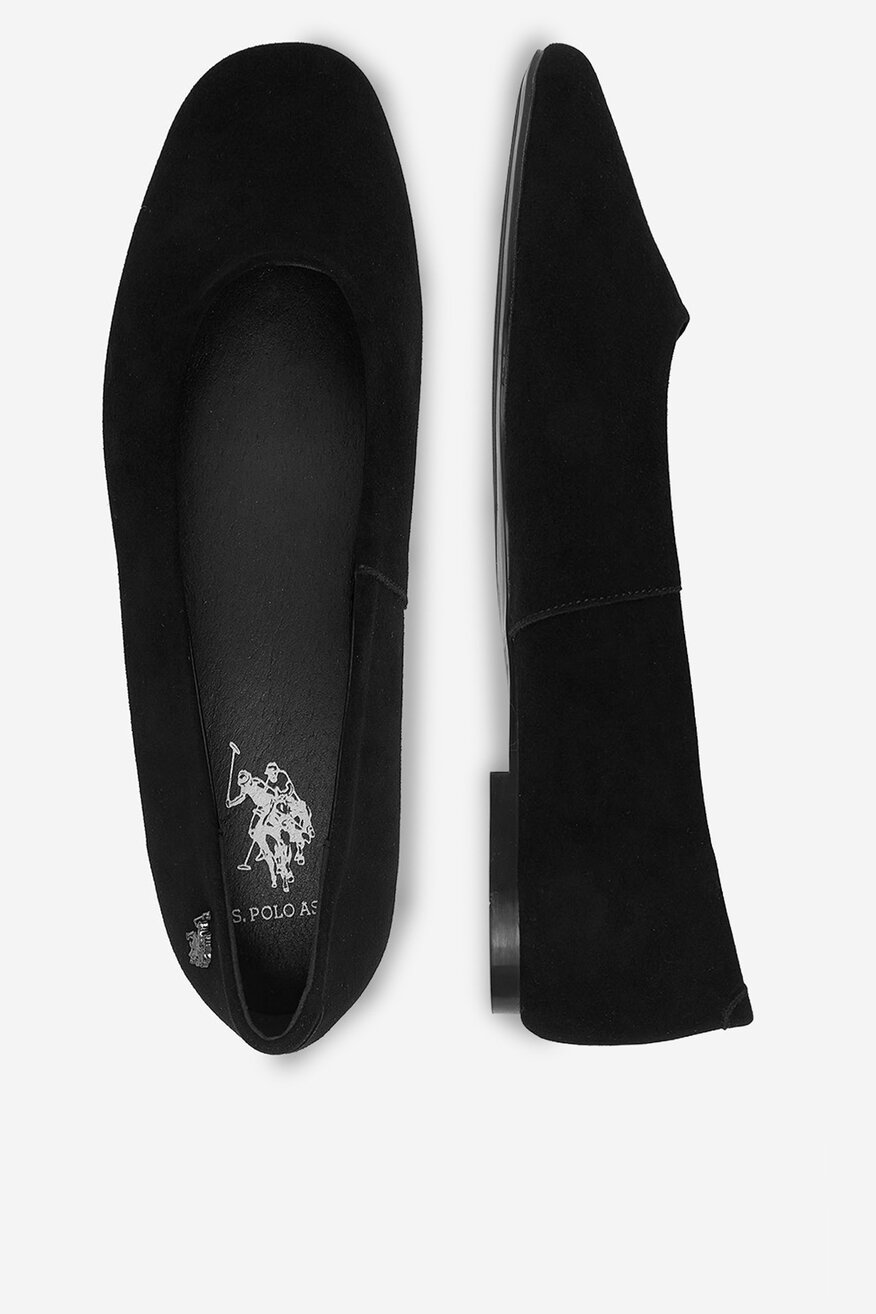 
                U.S. POLO ASSN. - Baleriny skórzane - 5906751922200