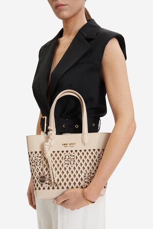 Сумка З Ремінцем NINE WEST CEO-ESSEX LIGHT-LDA8698A БЕЖЕВИЙ