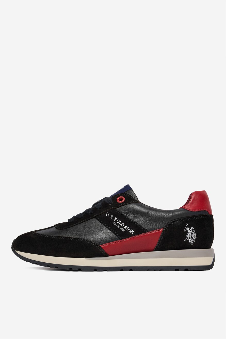 
                U.S. POLO ASSN. - Sneakersy skórzane - 5907964007159