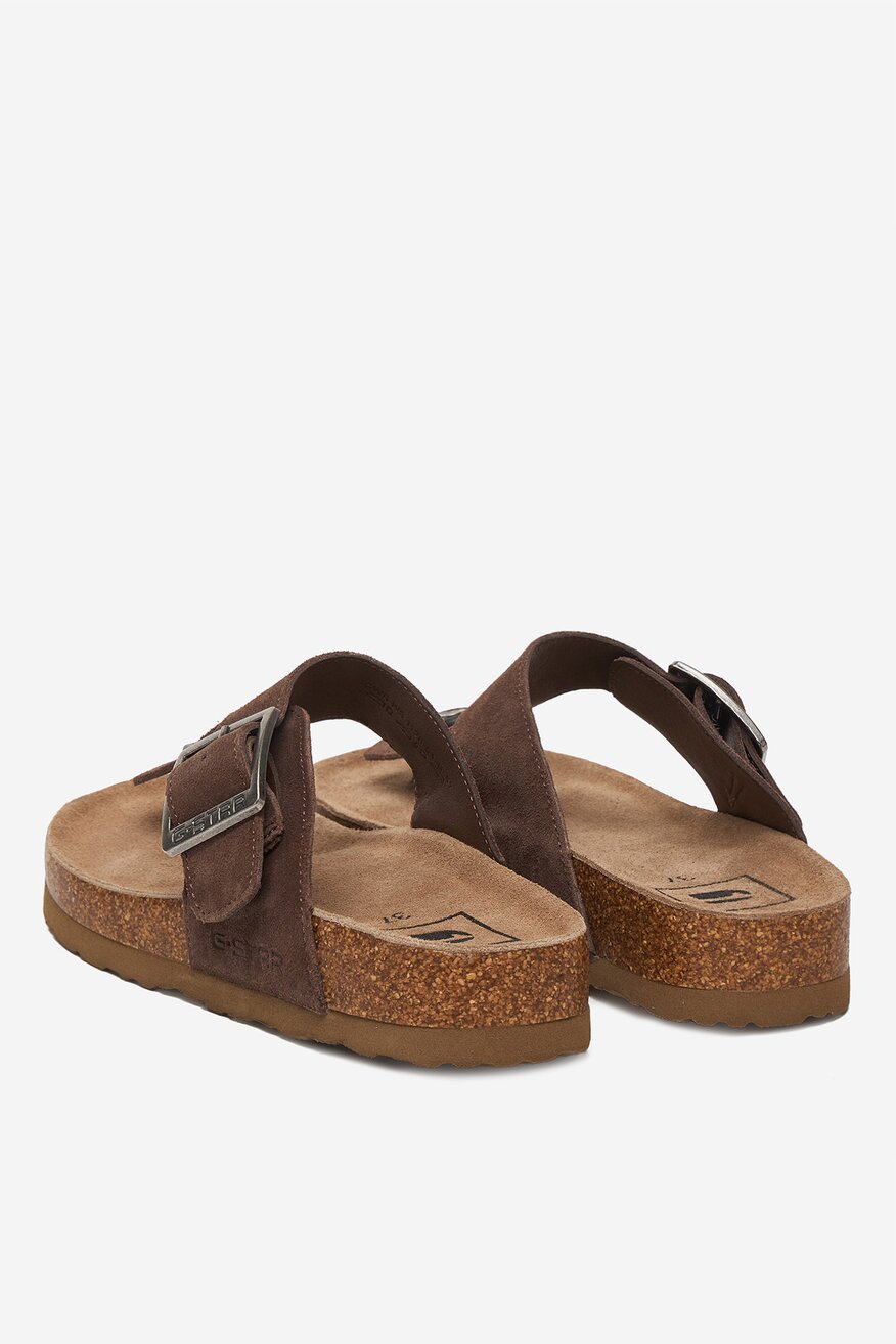 
                        Klapki G-STAR RAW CWB-WS-1128-51-S Brązowy - 5906751940631