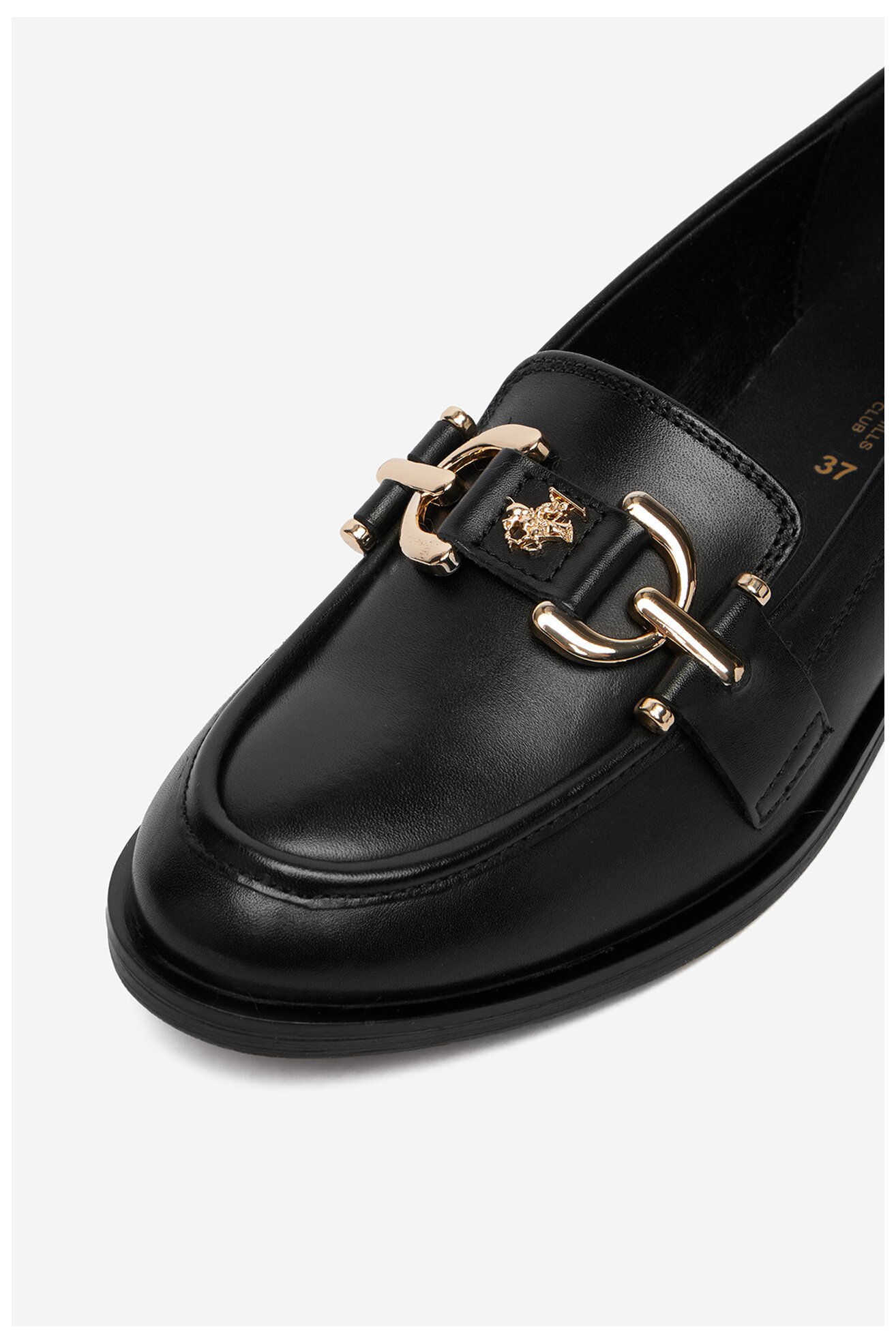 Mokasyn Beverly Hills Polo Club EO-WI16-STUFF-01 Czarny