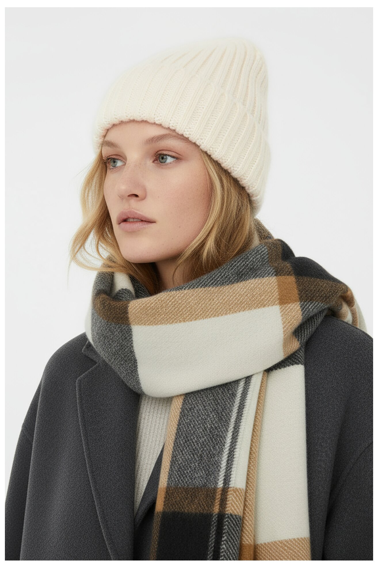 Шапка Жіноча NINE WEST CEO-NW-W3-006-AW26 БІЛИЙ