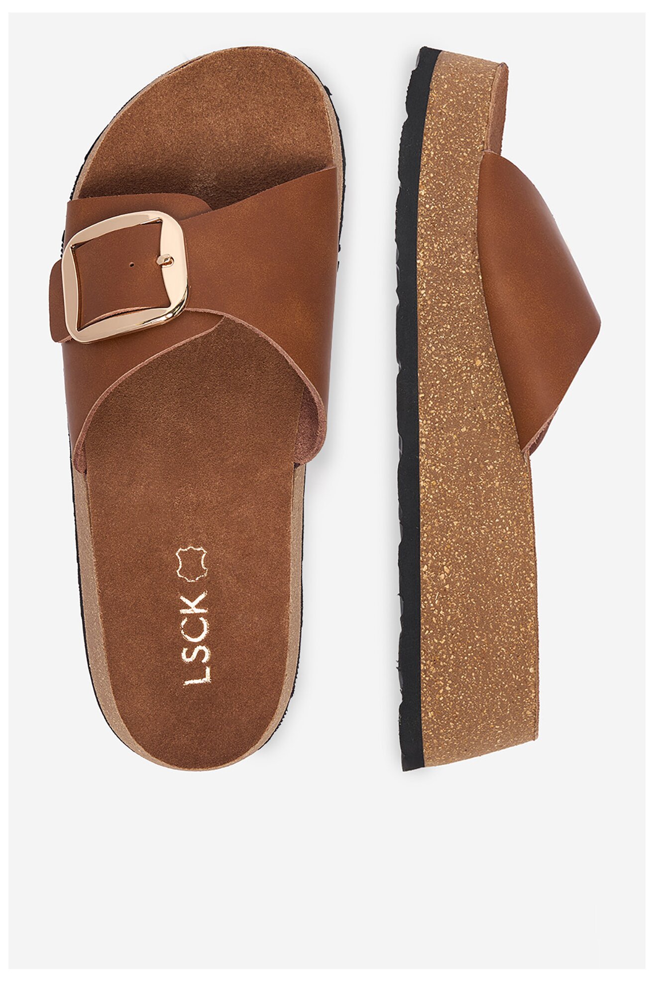 Klapki Lasocki CEO-W24Q19601-01 Camel