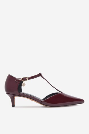 Туфлі-Човники NINE WEST CEO-CD25-123-2 СВІТЛО-БОРДОВИЙ