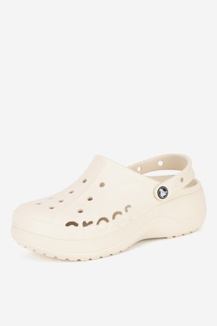 Папуче за базен Crocs C-BAYA PLATFORM CLOG 208186-11S W BEŽ