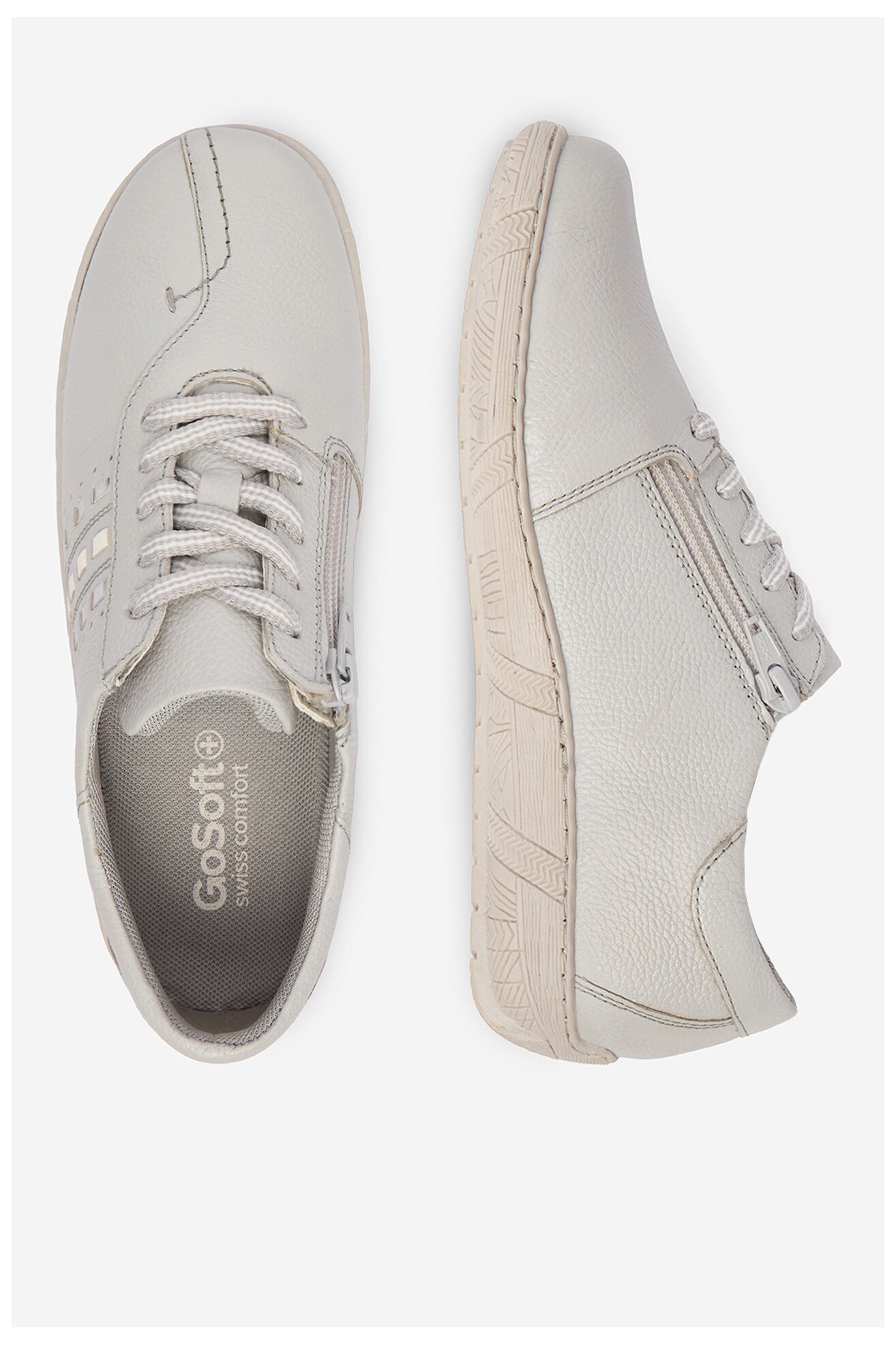 Félcipő Go Soft CEO-WI23-COMFORT-04 VILÁGOSSZÜRKE