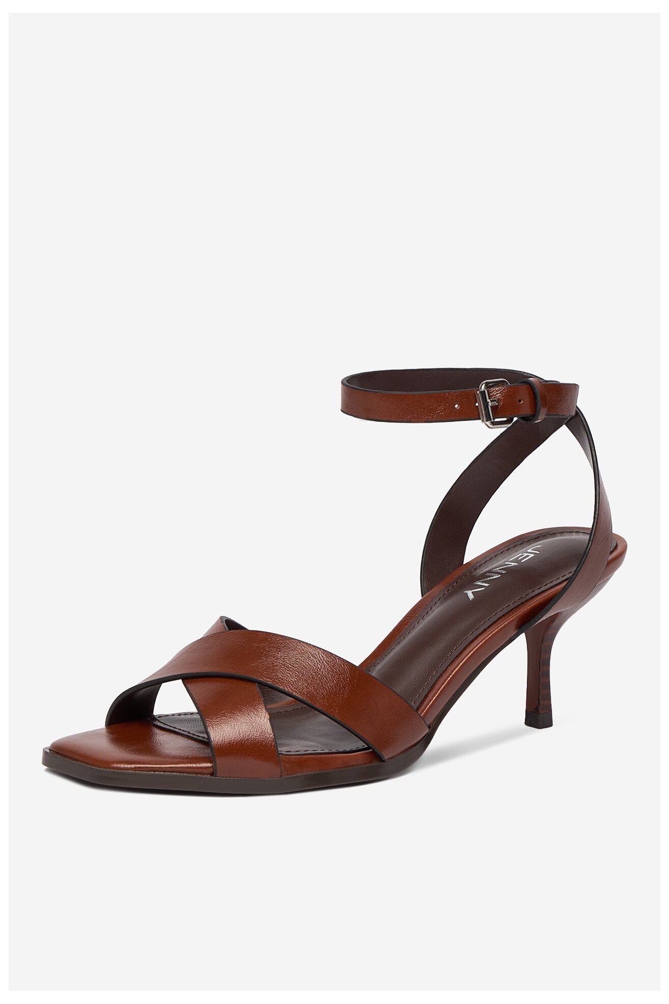 Sandały Jenny CEO-LS6497-01 Brązowy