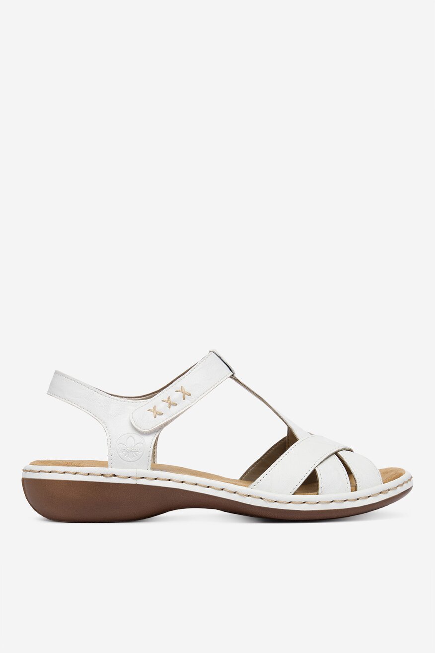 
                Rieker - Sandały skórzane - 5906751829196