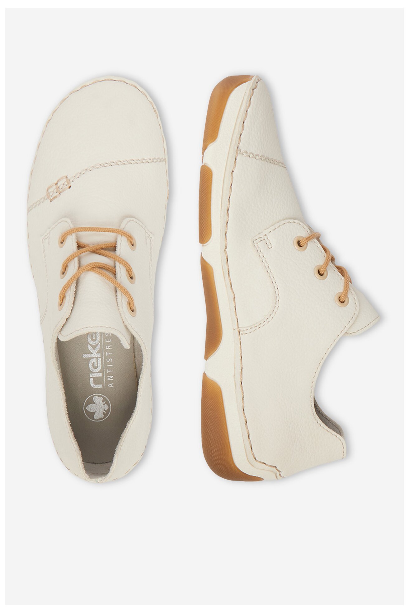 Półbuty Rieker CEO-55920-80 Beżowy jasny