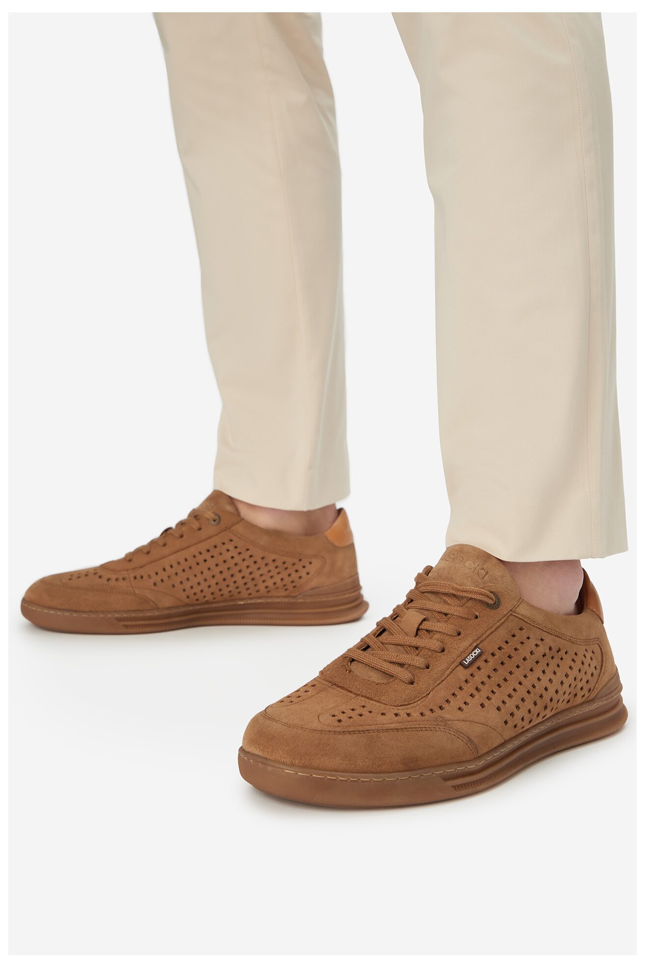 Половинки обувки Lasocki CEO-PLATO-02 MI24 ТЪМНОБЕЖОВ