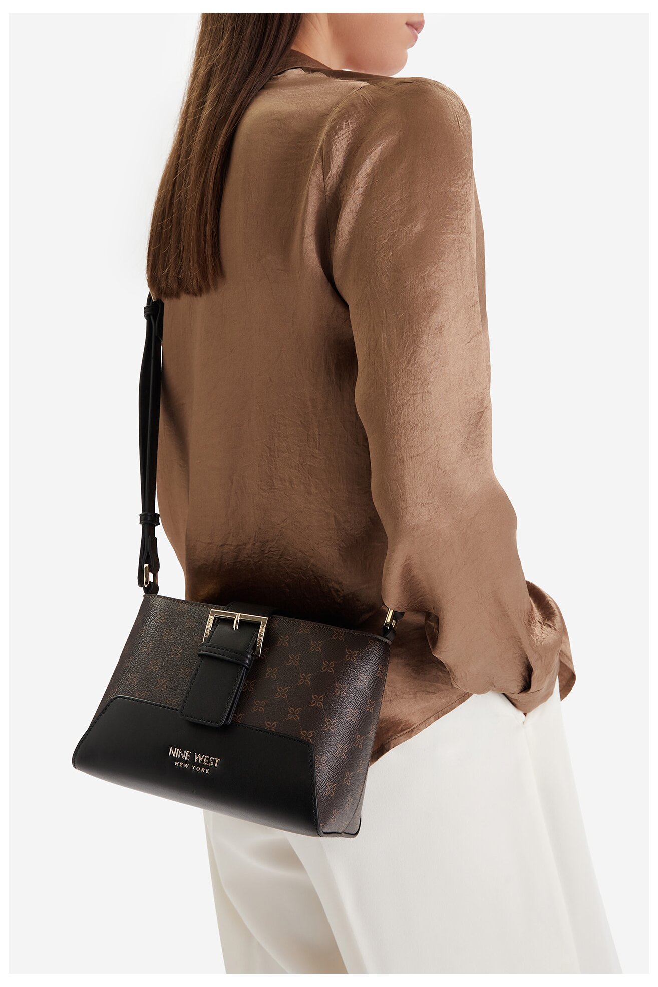 Kézitáska NINE WEST CEO-Liss-KY218 FEKETE