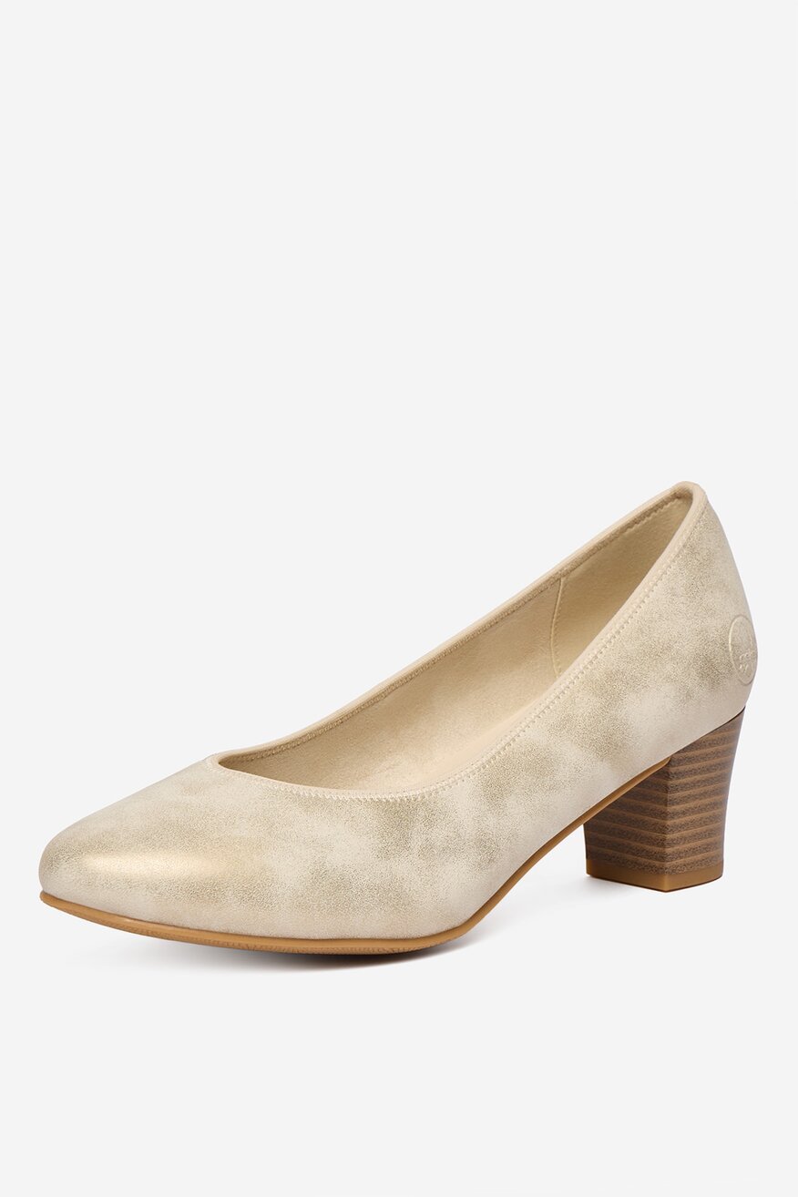 
                Елегантни обувки Rieker ЗЛАТИСТ - 2230092738774