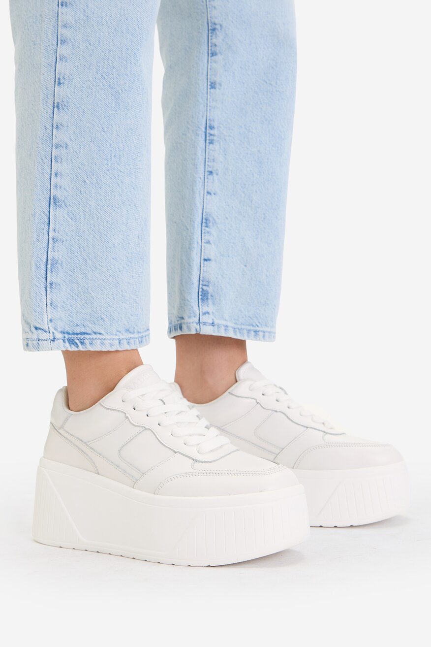 
                Badura - Sneakersy skórzane - 5906751775509