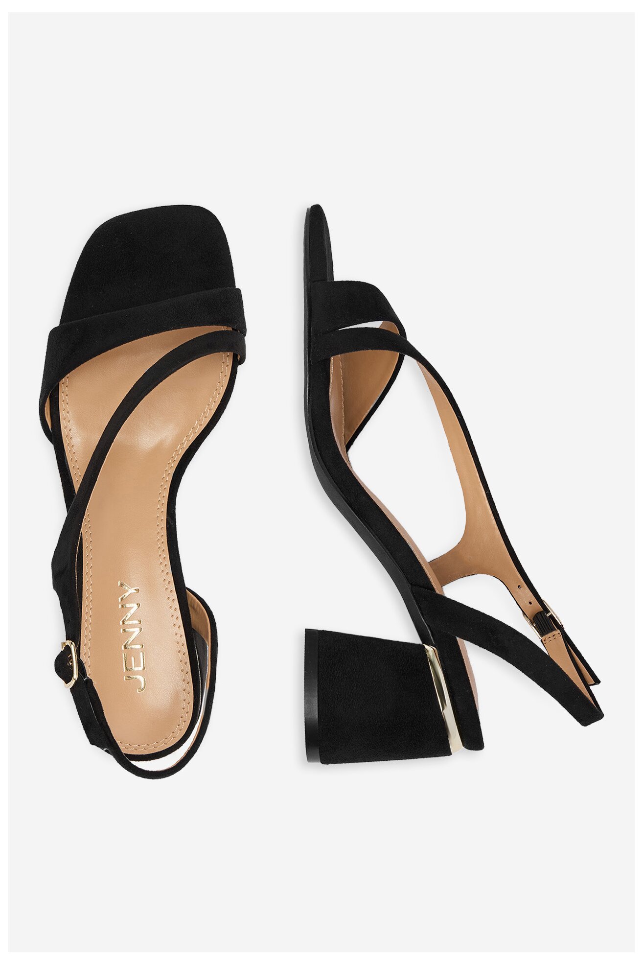 Sandały Jenny CEO-S4SH1816-01 Czarny