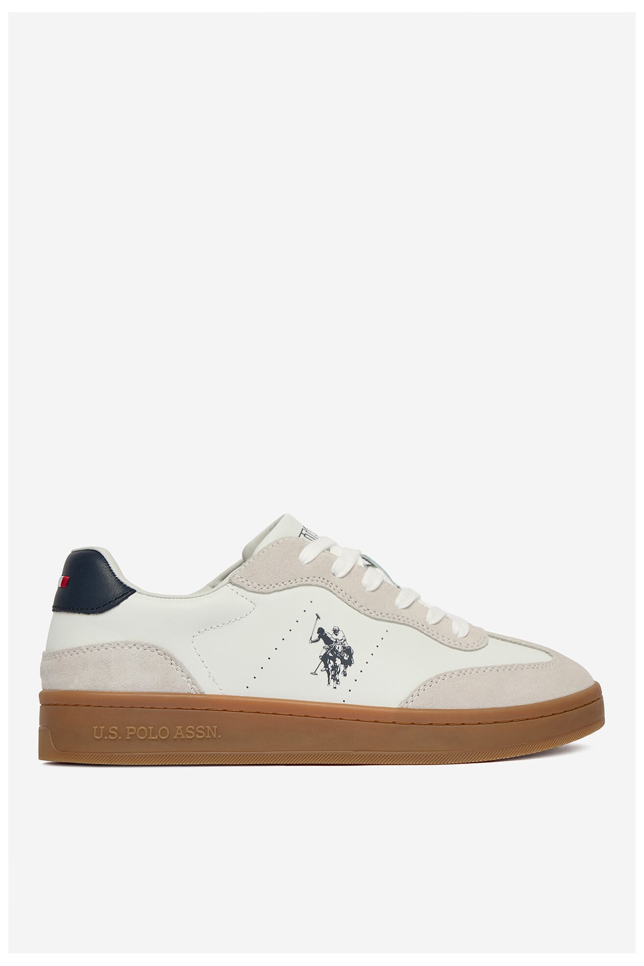 Sneakers U.S. POLO ASSN. EO-ROWAN001M/6LS1 Biały