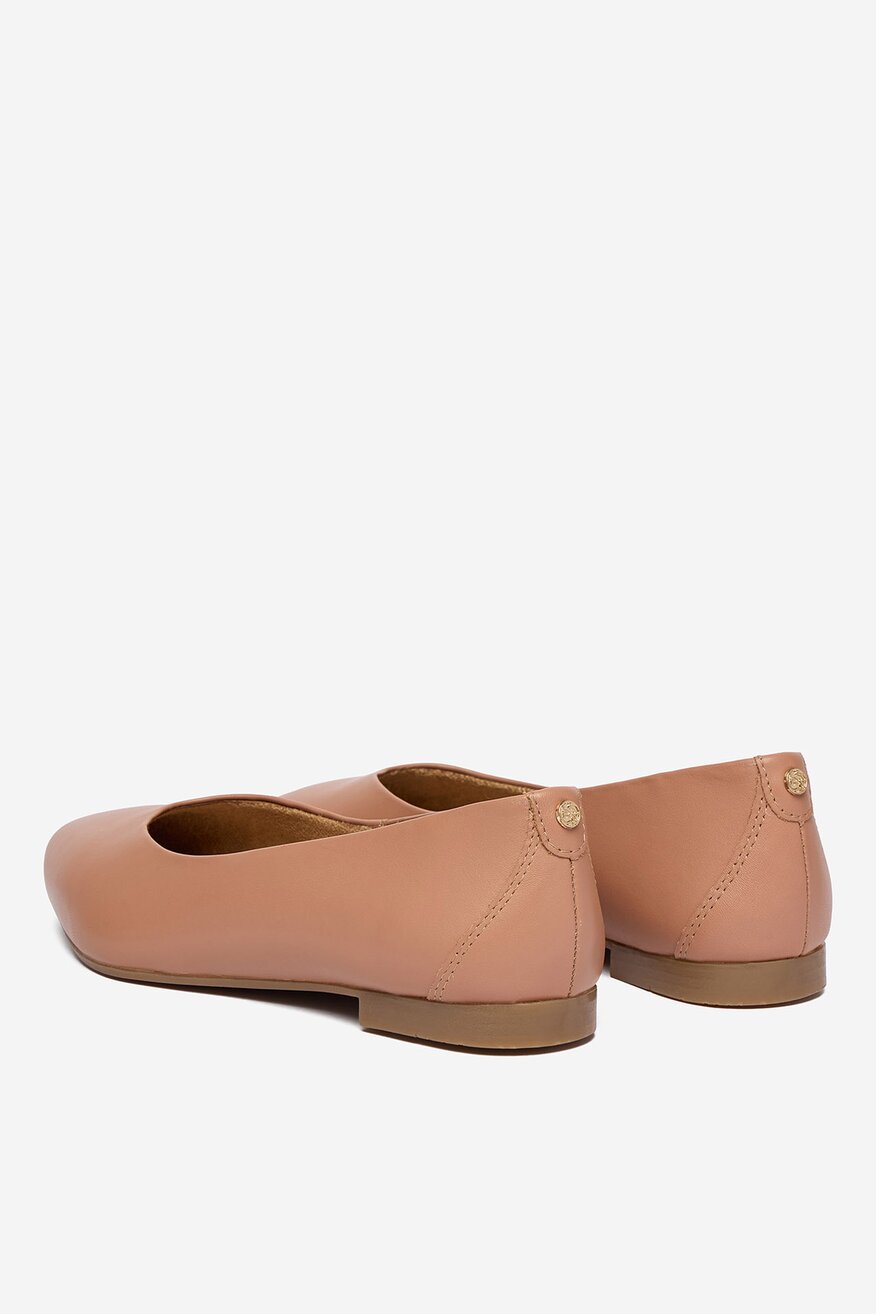 
                Lasocki - Baleriny skórzane - 5906751638330