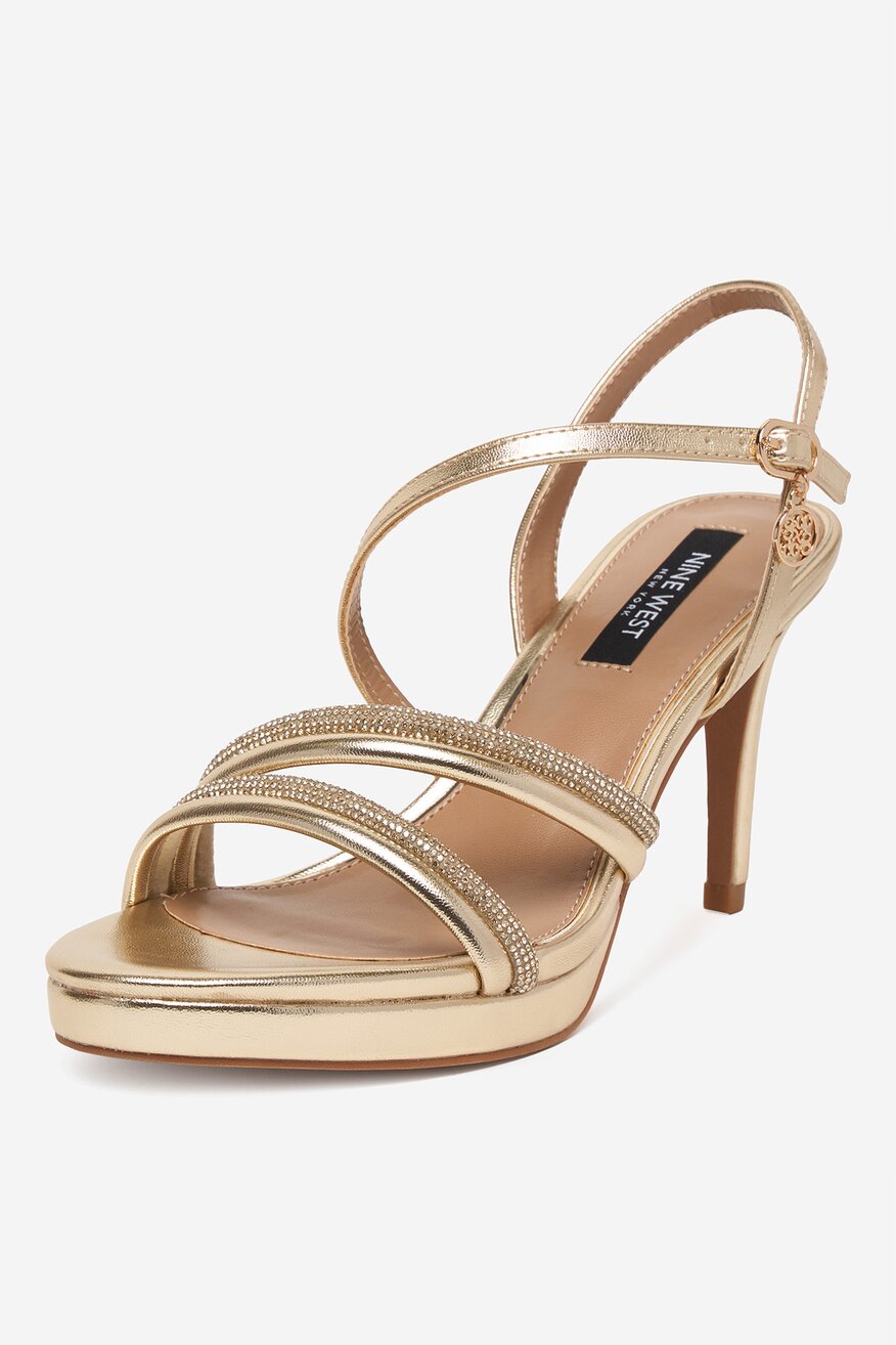 
                        Sandały NINE WEST CEO-25120-2508 Złoty - 5906751951477