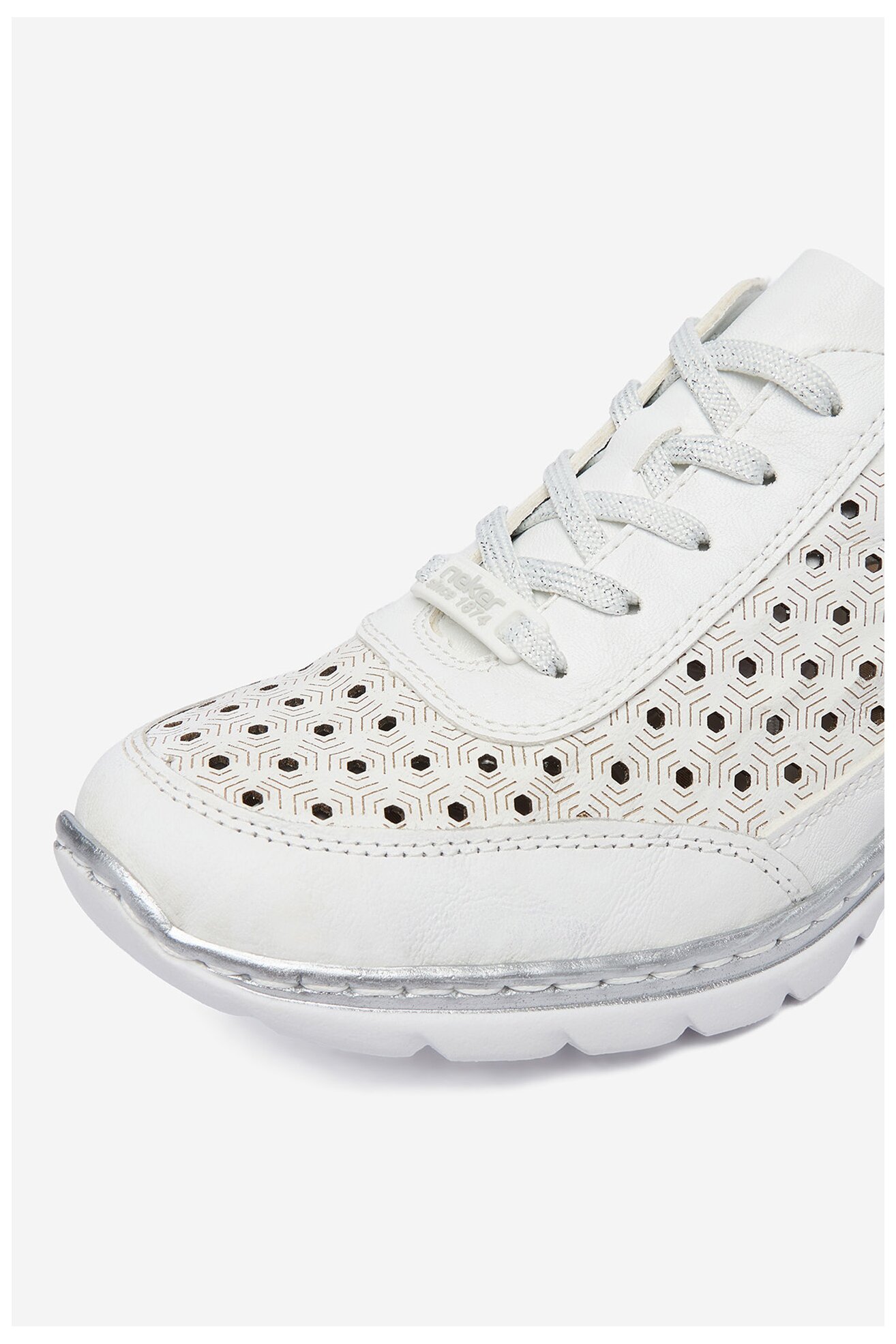 Половинки обувки Rieker CEO-L3217-80 БЯЛ