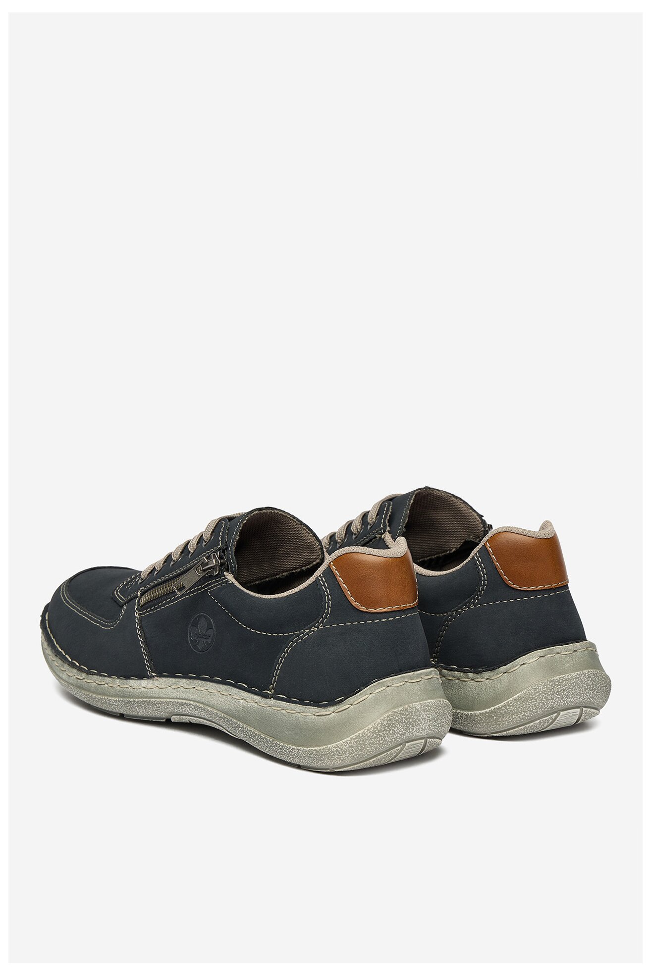 Половинки обувки Rieker CEO-03030-14 КОБАЛТОВО СИНЬО