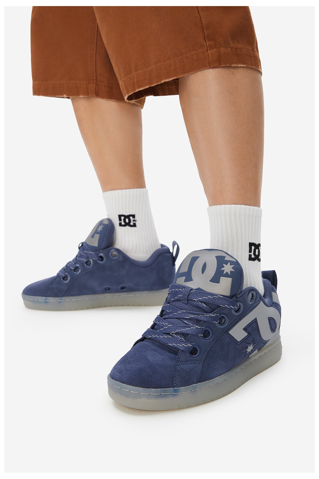 Кросівки спортивні DC Shoes EO-COURT GRAFFIK PUFF DC04304410 ГОЛУБИЙ