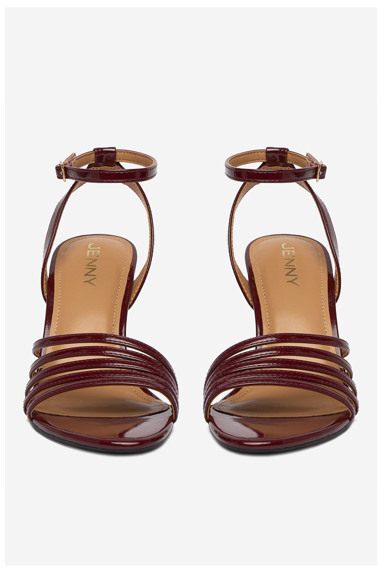 Sandały Jenny CEO-CD25-041-1 Bordowy