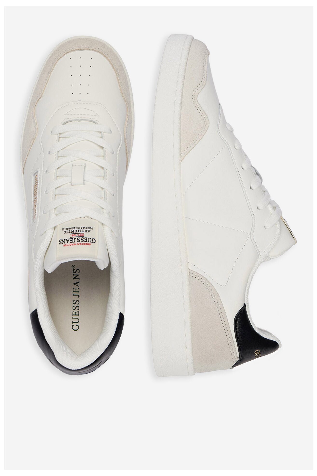 Кросівки GUESS JEANS CWBEO-LUNARI-01 WE БІЛИЙ