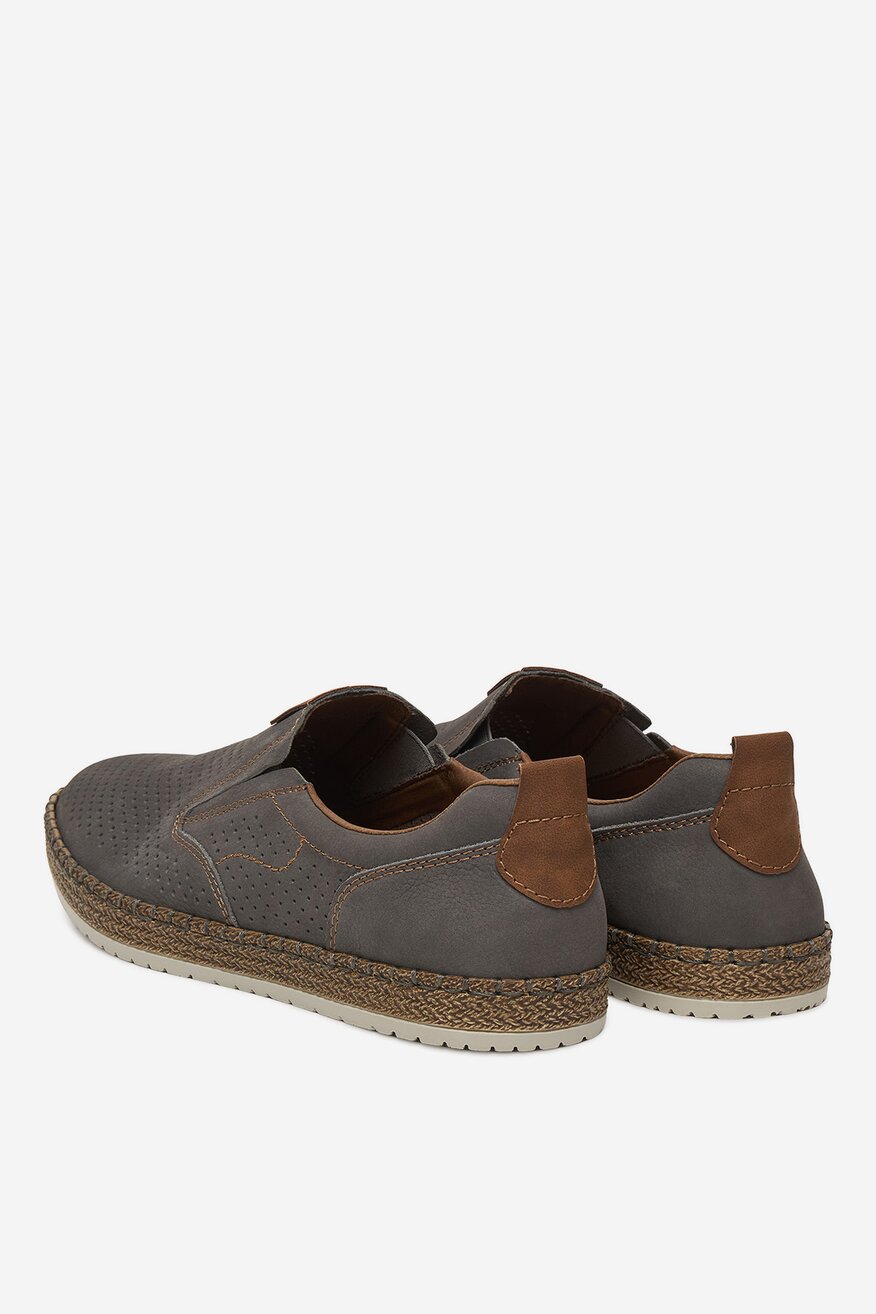 
                        Półbuty Rieker CEO-B5258-40 Szary ciemny - 5906751773543