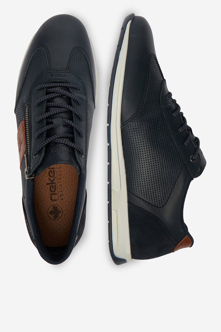 
                Rieker - Sneakersy skórzane - 5906751771853