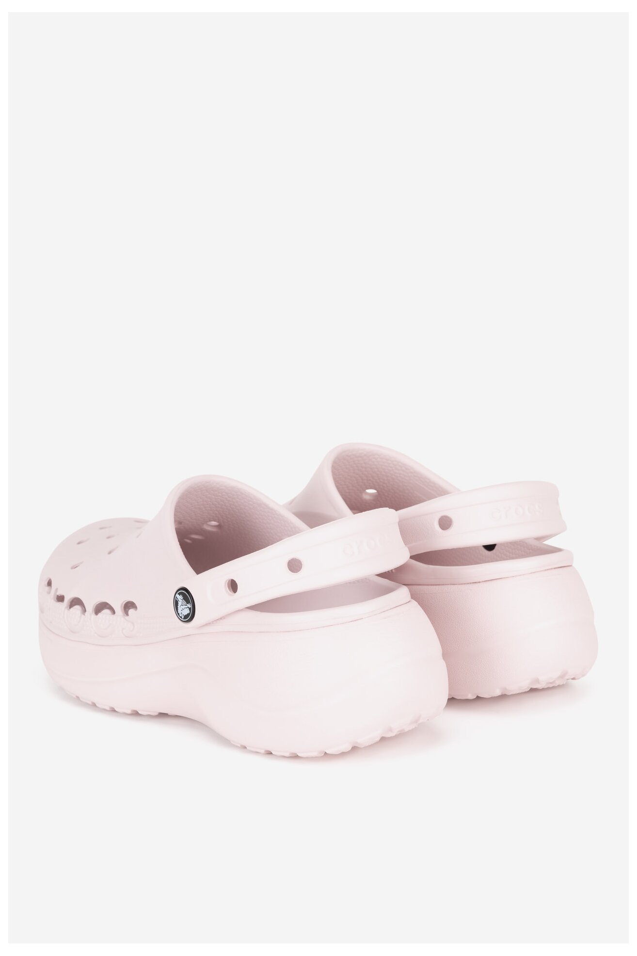 Klapki basenowe Crocs C-BAYA PLATFORM CLOG 208186-6PI Różowy