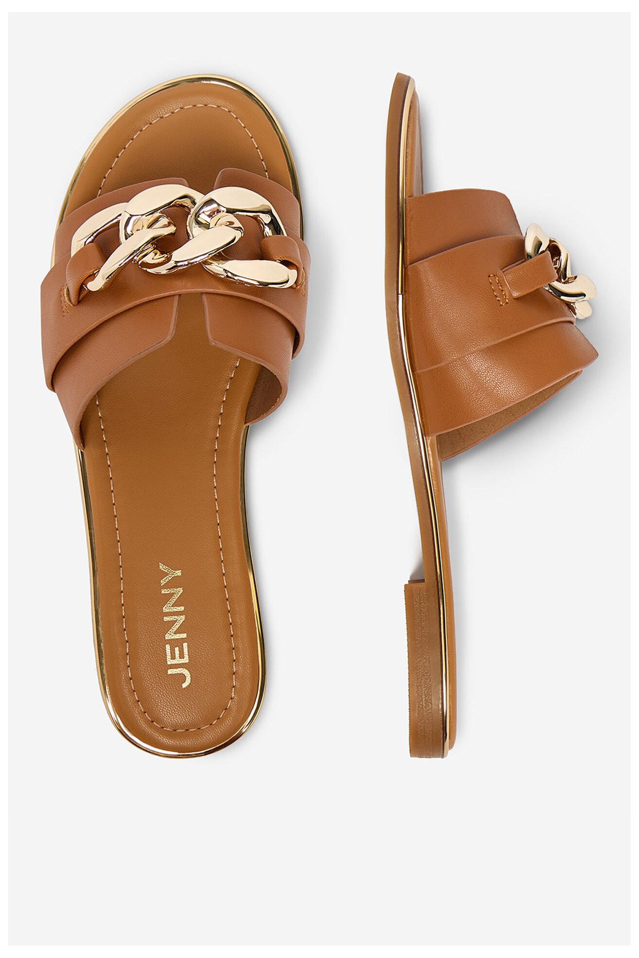 Klapki Jenny CEO-WFA2738-1 Camel