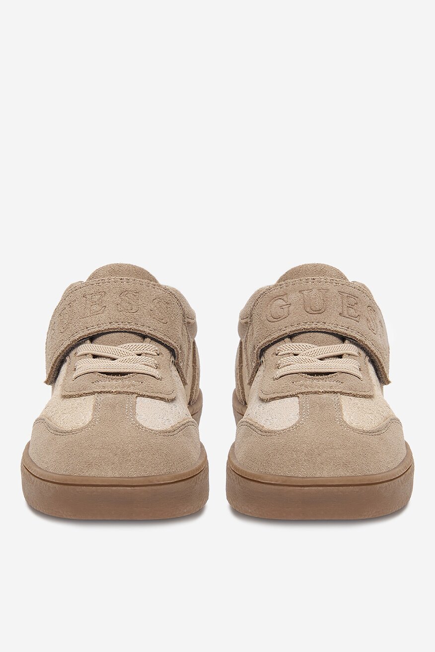 
                GUESS - Sneakersy skórzane - 5906751757727