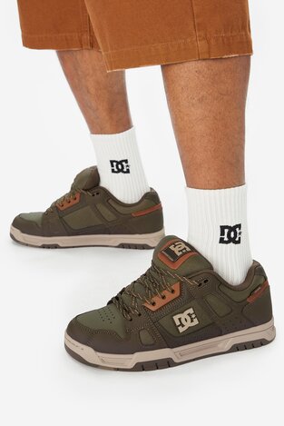 Кросівки спортивні DC Shoes EO-STAG WNT DC02399301 ОЛИВКОВИЙ